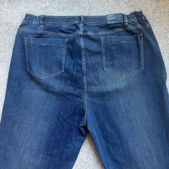 NWT J. Jill‎ Straight Leg Mystic Wash Blue Denim Jeans Womens Plus Size 18 - Picture 11 of 12